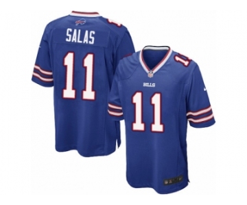 Men's Nike Buffalo Bills #11 Greg Salas Game Royal Blue Team Color NFL Jersey