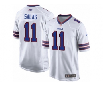 Men's Nike Buffalo Bills #11 Greg Salas Game White NFL Jersey