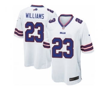Men's Nike Buffalo Bills #23 Aaron Williams Game White NFL Jersey