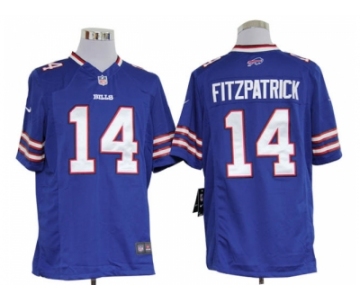 nike nfl jerseys Buffalo Bills #14 Ryan Fitzpatrick Blue [Game]