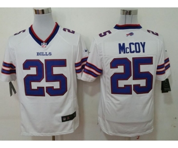 nike nfl jerseys buffalo bills #25 mccoy white[game]