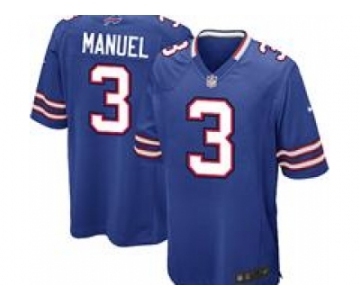 nike nfl jerseys buffalo bills #3 manuel blue[game]