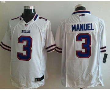 nike nfl jerseys buffalo bills #3 manuel white[game]