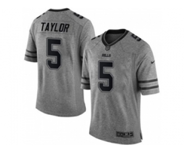 nike nfl jerseys buffalo bills #5 taylor gray[game]