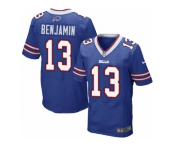 Men Nike Buffalo Bills #13 Kelvin Benjamin Elite Royal Blue Team Color NFL Jersey