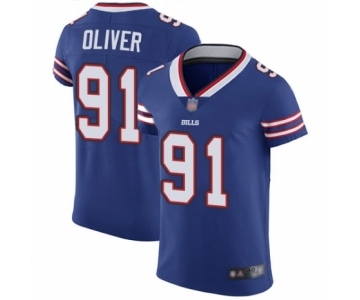 Men's Buffalo Bills #91 Ed Oliver Royal Blue Team Color Vapor Untouchable Elite Player Football Jersey