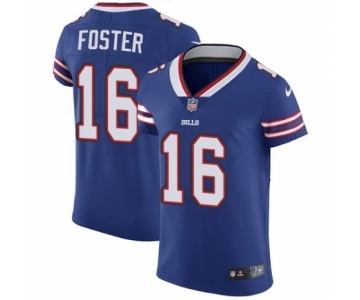 Men's Nike Buffalo Bills #16 Robert Foster Royal Blue Team Color Vapor Untouchable Elite Player NFL Jersey