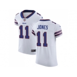 Nike Buffalo Bills #11 Zay Jones White Men Stitched NFL Vapor Untouchable Elite Jersey