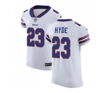 Nike Buffalo Bills #23 Micah Hyde White Men Stitched NFL Vapor Untouchable Elite Jersey