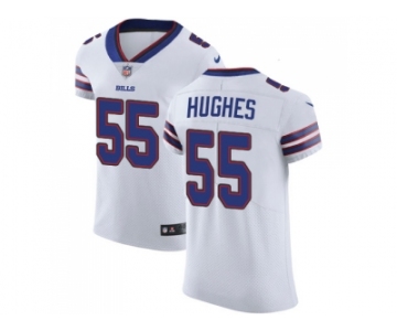 Nike Buffalo Bills #55 Jerry Hughes White Men Stitched NFL Vapor Untouchable Elite Jersey