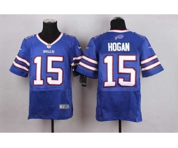 nike nfl jerseys buffalo bills #15 hogan blue[Elite]