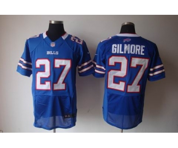 nike nfl jerseys buffalo bills #27 gilmore blue[elite]