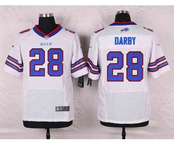 nike nfl jerseys buffalo bills #28 darby white[new Elite][darby]