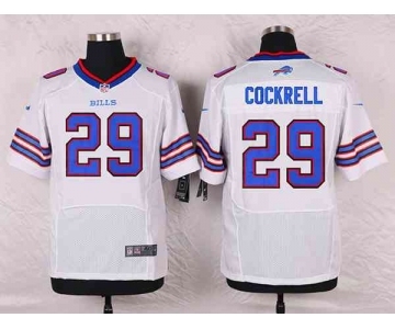 nike nfl jerseys buffalo bills #29 cockrell white[Elite]