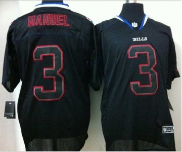 nike nfl jerseys buffalo bills #3 manuel black[Elite lights out]