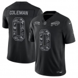 Men's Buffalo Bills #0 Keon Coleman Black 2026 F.U.S.E. Salute to Service Limited Stitched Football Jersey Men's Buffalo Bills #0 Keon Coleman Black 2026 F.U.S.E. Salute to Service Limited Stitched Football Jersey