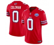 Men's Buffalo Bills #0 Keon Coleman Red 2025 F.U.S.E. With Farewell Patch Vapor Untouchable Limited Football Stitched Jersey