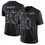 Men's Buffalo Bills #10 Khalil Shakir Black 2026 F.U.S.E. Salute to Service Limited Stitched Football Jersey Men's Buffalo Bills #10 Khalil Shakir Black 2026 F.U.S.E. Salute to Service Limited Stitched Football Jersey