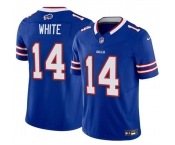 Men's Buffalo Bills #14 Mike White Blue 2025 F.U.S.E. Vapor Untouchable Limited Football Stitched Jersey