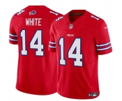 Men's Buffalo Bills #14 Mike White Red 2025 F.U.S.E. Vapor Untouchable Limited Football Stitched Jersey
