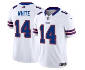 Men's Buffalo Bills #14 Mike White White 2025 F.U.S.E. Vapor Untouchable Limited Football Stitched Jersey