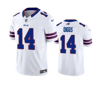 Men's Buffalo Bills #14 Stefon Diggs White 2023 F.U.S.E. Vapor Untouchable Limited Stitched Jersey