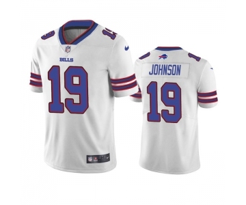 Men's Buffalo Bills #19 KeeSean Johnson White Vapor Untouchable Limited Stitched Jersey