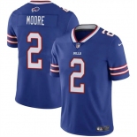 Men's Buffalo Bills #2 D.J. Moore Blue 2026 Vapor Untouchable Limited Stitched Football Jersey Men's Buffalo Bills #2 D.J. Moore Blue 2026 Vapor Untouchable Limited Stitched Football Jersey