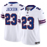 Men's Buffalo Bills #23 Dane Jackson White 2025 F.U.S.E. Vapor Untouchable Limited Football Stitched Jersey