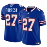 Men's Buffalo Bills #27 Darrick Forrest Blue 2025 F.U.S.E. Vapor Untouchable Limited Football Stitched Jersey
