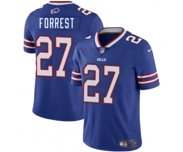 Men's Buffalo Bills #27 Darrick Forrest Blue 2025 Vapor Untouchable Limited Football Stitched Jersey