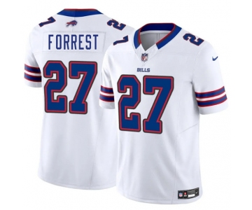 Men's Buffalo Bills #27 Darrick Forrest White 2025 F.U.S.E. Vapor Untouchable Limited Football Stitched Jersey
