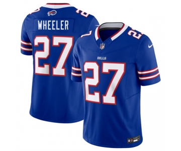 Men's Buffalo Bills #27 Ian Wheeler Blue 2026 F.U.S.E. Vapor Untouchable Limited Football Stitched Jersey