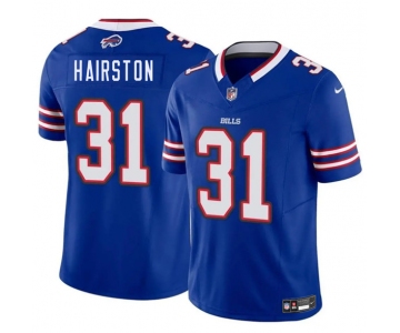 Men's Buffalo Bills #31 Maxwell Hairston Blue 2025 Draft F.U.S.E. Vapor Untouchable Limited Football Stitched Jersey