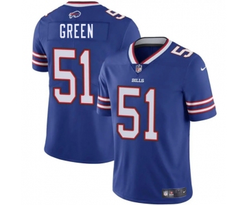 Men's Buffalo Bills #51 Kendrick Green Blue 2025 Vapor Untouchable Limited Football Stitched Jersey