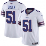 Men's Buffalo Bills #51 Kendrick Green White 2025 Vapor Untouchable Limited Football Stitched Jersey