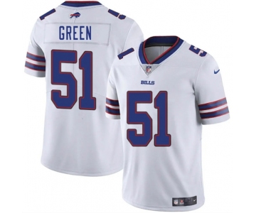 Men's Buffalo Bills #51 Kendrick Green White 2025 Vapor Untouchable Limited Football Stitched Jersey