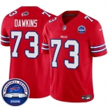Men's Buffalo Bills #73 Dion Dawkins Red F.U.S.E. 2026 Inaugural Season at Highmark Stadium Football Stitched Jersey