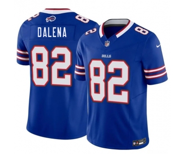 Men's Buffalo Bills #82 Mac Dalena Blue 2026 Draft F.U.S.E. Vapor Untouchable Limited Football Stitched Jersey