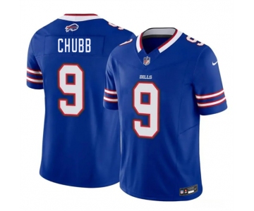 Men's Buffalo Bills #9 Bradley Chubb Blue 2026 F.U.S.E. Vapor Untouchable Limited Stitched Football Jersey