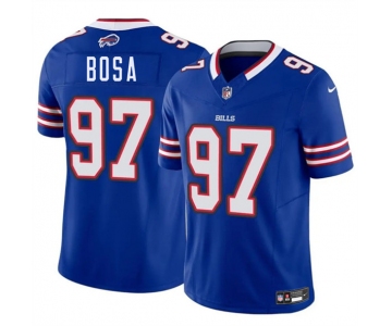 Men's Buffalo Bills #97 Joey Bosa Blue 2025 F.U.S.E. Vapor Untouchable Limited Football Stitched Jersey