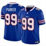 Men's Buffalo Bills #99 T.J. Parker Blue 2026 Draft F.U.S.E. Vapor Untouchable Limited Football Stitched Jersey Men's Buffalo Bills #99 T.J. Parker Blue 2026 Draft F.U.S.E. Vapor Untouchable Limited Football Stitched Jersey