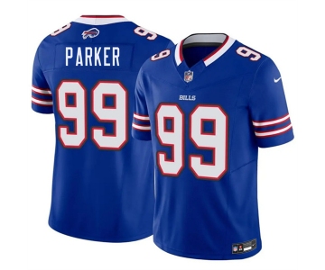 Men's Buffalo Bills #99 T.J. Parker Blue 2026 Draft F.U.S.E. Vapor Untouchable Limited Football Stitched Jersey