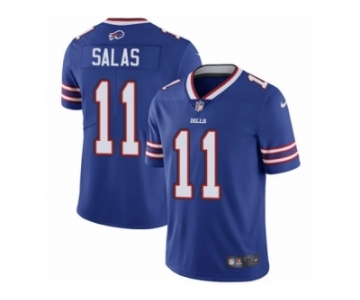 Men's Nike Buffalo Bills #11 Greg Salas Vapor Untouchable Limited Royal Blue Team Color NFL Jersey