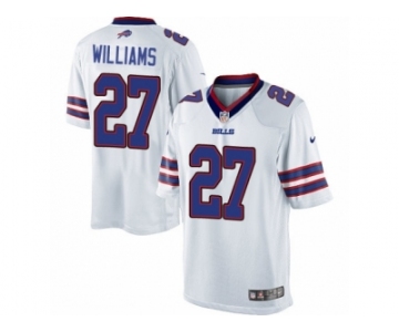 Men's Nike Buffalo Bills #27 Duke Williams Limited White NFL Jersey