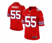 Men's Nike Buffalo Bills #55 Jerry Hughes Limited Red Rush NFL JerseyMen's Nike Buffalo Bills #55 Jerry Hughes Limited Red Rush NFL Jersey