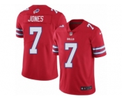 Men's Nike Buffalo Bills #7 Cardale Jones Limited Red Rush NFL Jersey