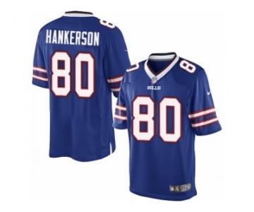 Men's Nike Buffalo Bills #80 Leonard Hankerson Limited Royal Blue Team Color NFL Jersey