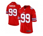 Men's Nike Buffalo Bills #99 Marcell Dareus Limited Red Rush NFL Jersey