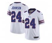 Nike Buffalo Bills #24 Taron Johnson White Men Stitched NFL Vapor Untouchable Limited Jersey